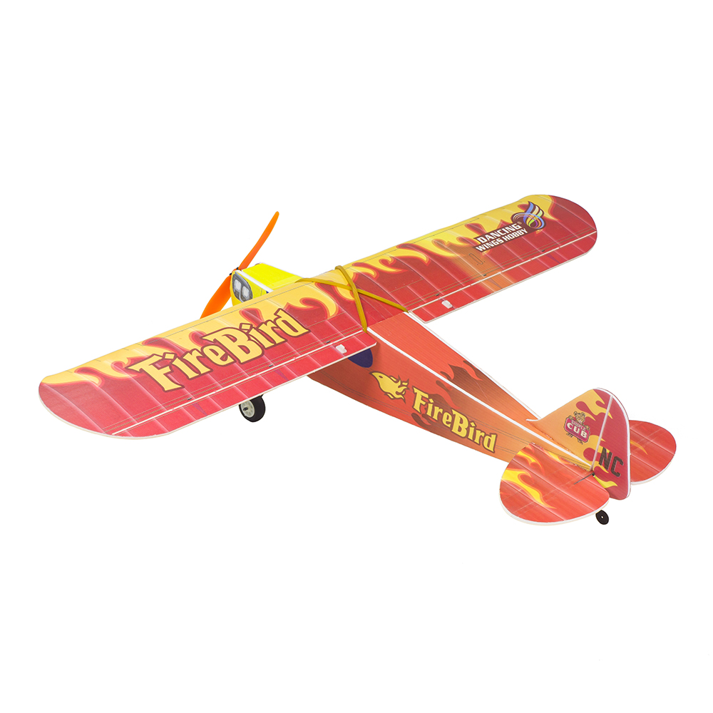 Model Kit Airplane - Kit de Avião RC J3 Fire