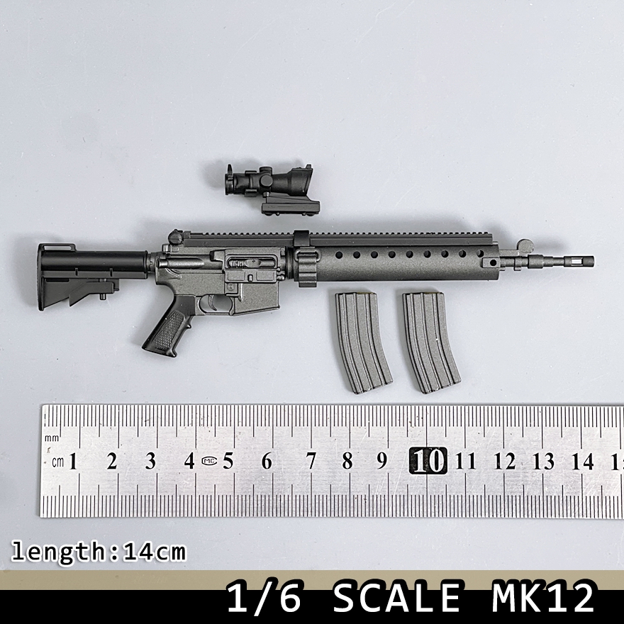 Model Kit Action Figure - Kit de Montagem de Rifle Sniper