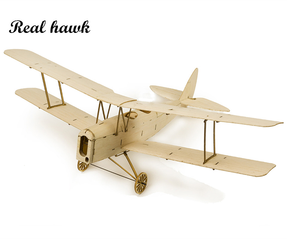 Model Kit Airplane - Avião rc corte a laser balsa