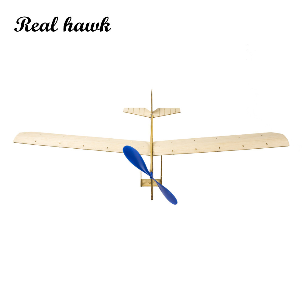 Model Kit Airplane - Kit de avião movido com faixa