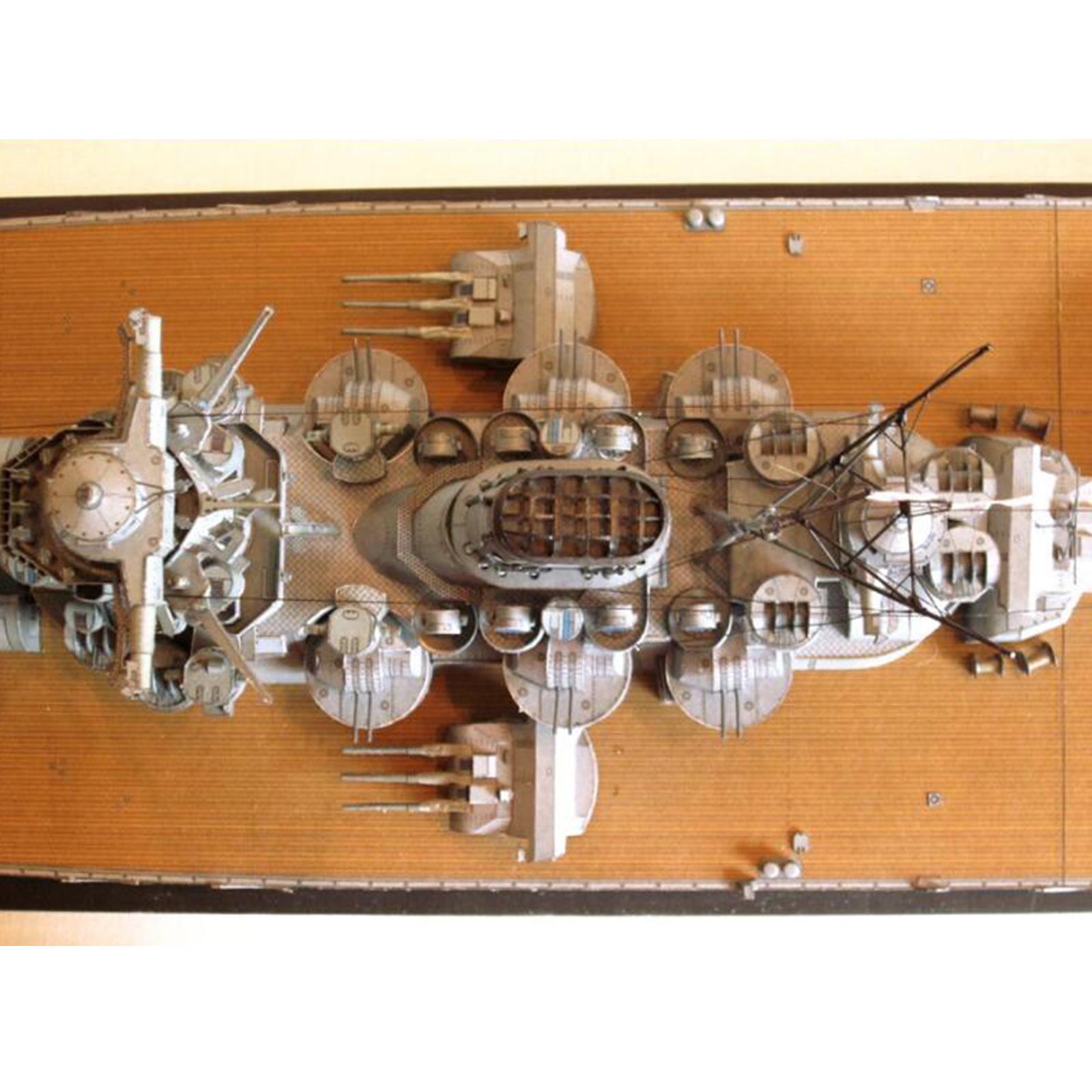 Model Kit Ww2 - 1 peça Quebra-Cabeça de Navio da