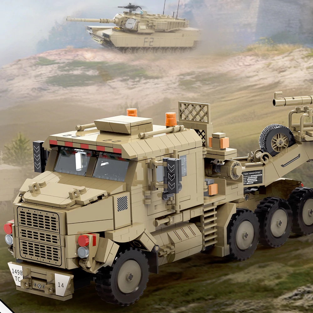 Model Kit Ww2 - Conjunto de Blocos de Montar de