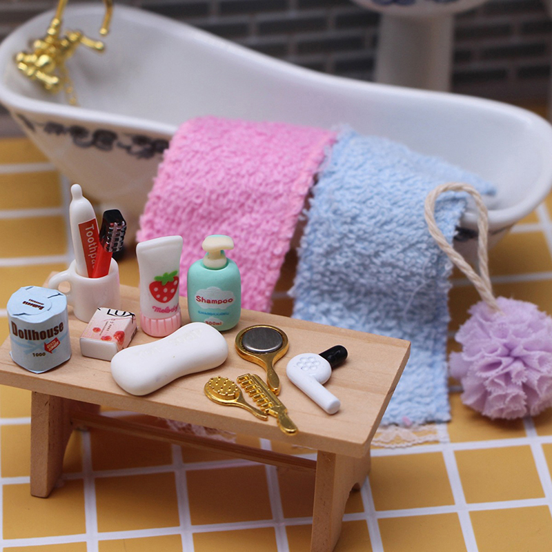 Model Kit Tools - Casa de boneca em miniatura prático