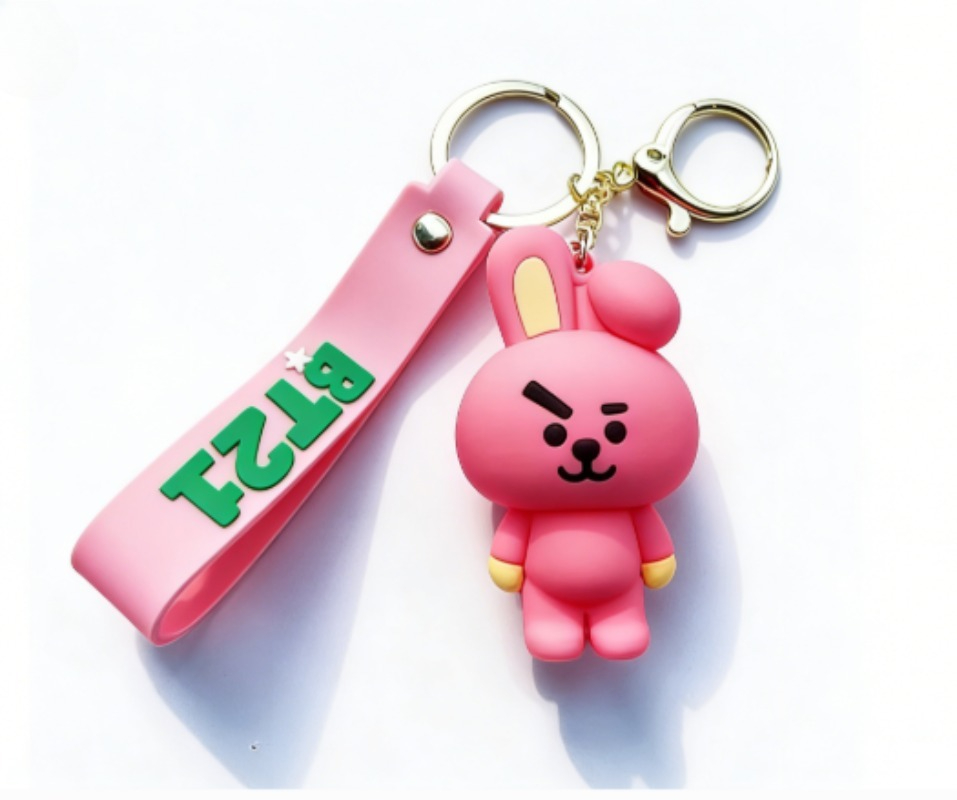 Model Kit Japanese - Novo Chaveiro BT21 Koya RJ Shooky