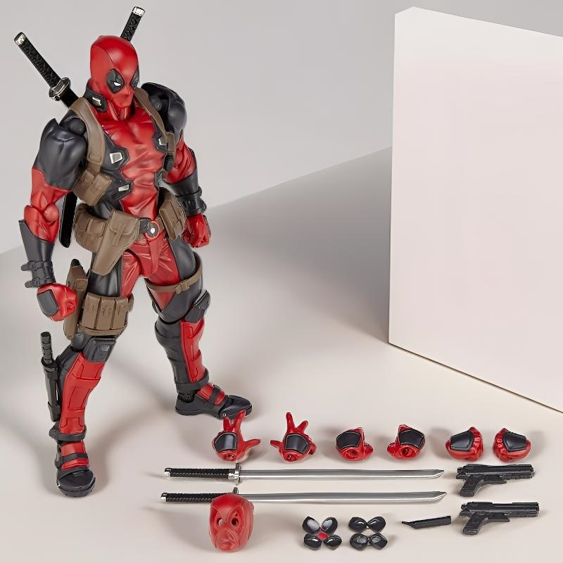 Model Kit Wolverine - 2026 Novo Revoltech Yamaguchi Wolverine Deadpool
