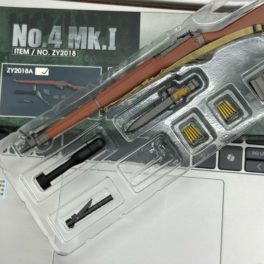 Model Kit Action Figure - ZY2018A Kit de Modelo de Rifle