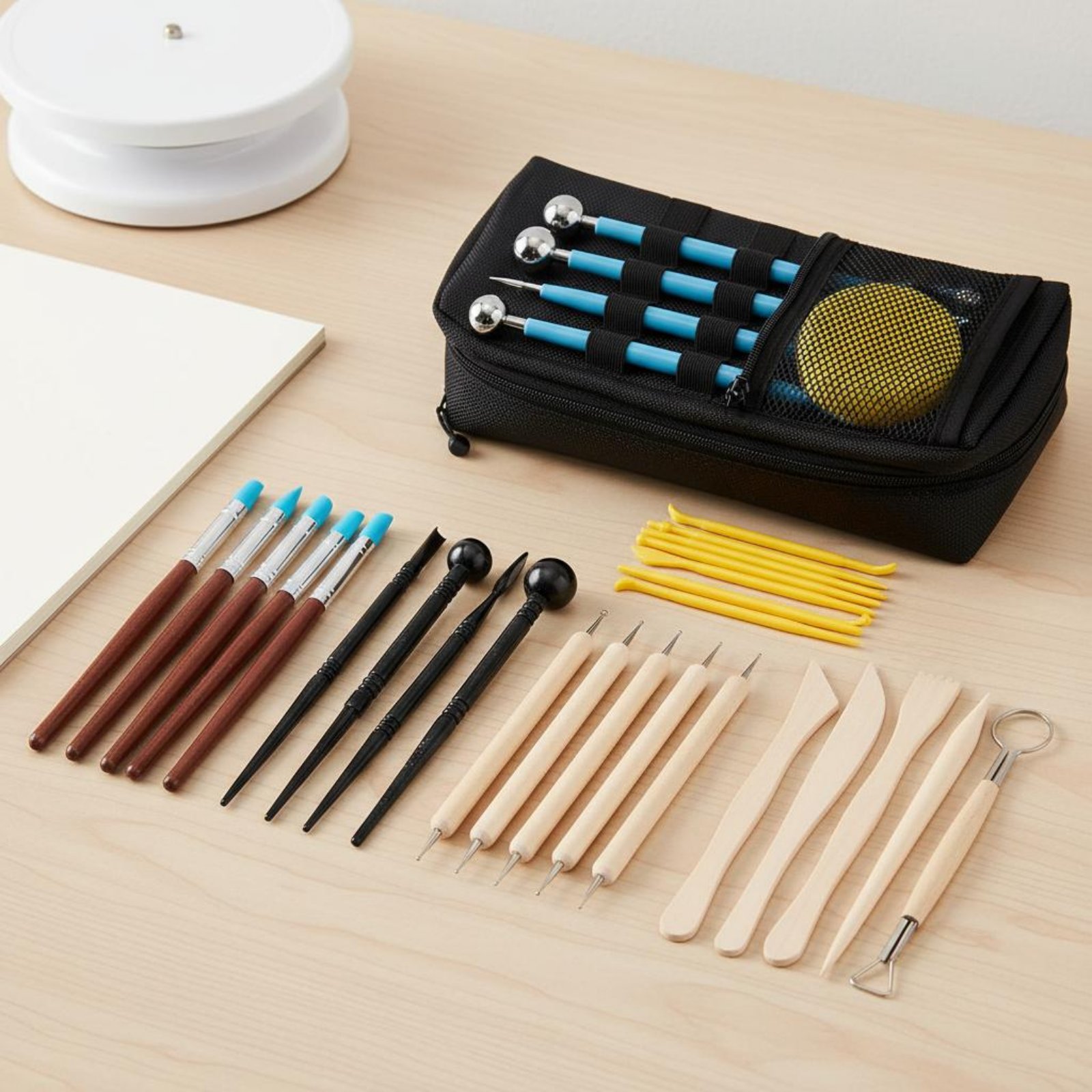 Model Kit Tools - Kit de Modelagem em Argila com