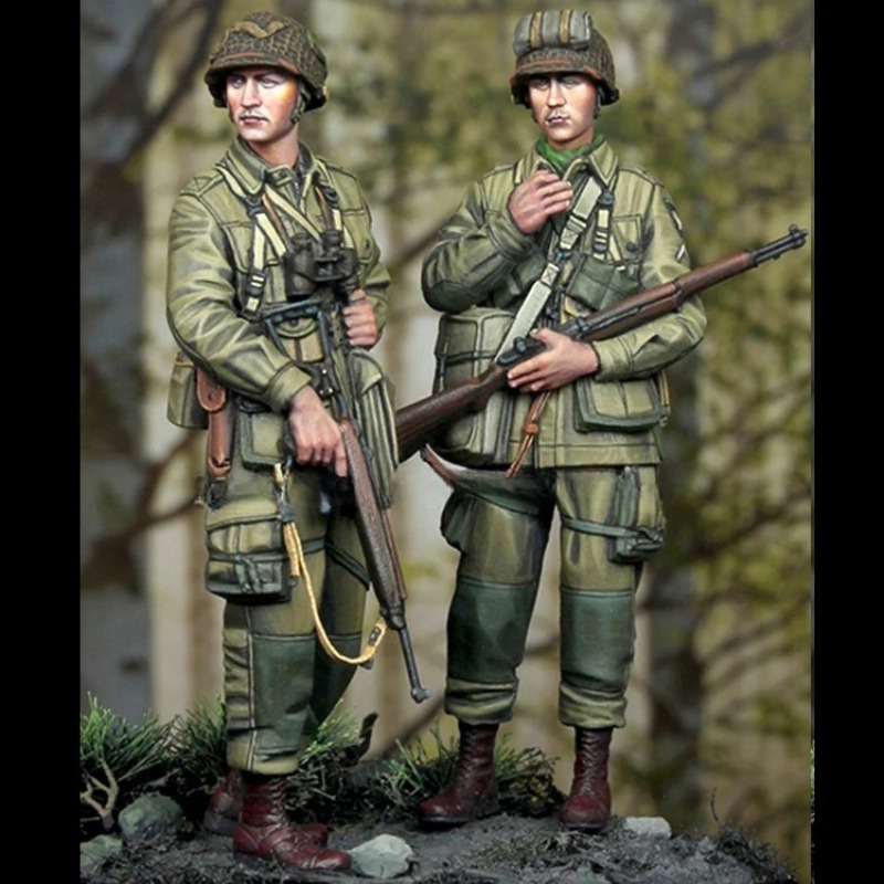 Model Kit Ww2 - Escala 1/35, segunda guerra mundial, infantaria