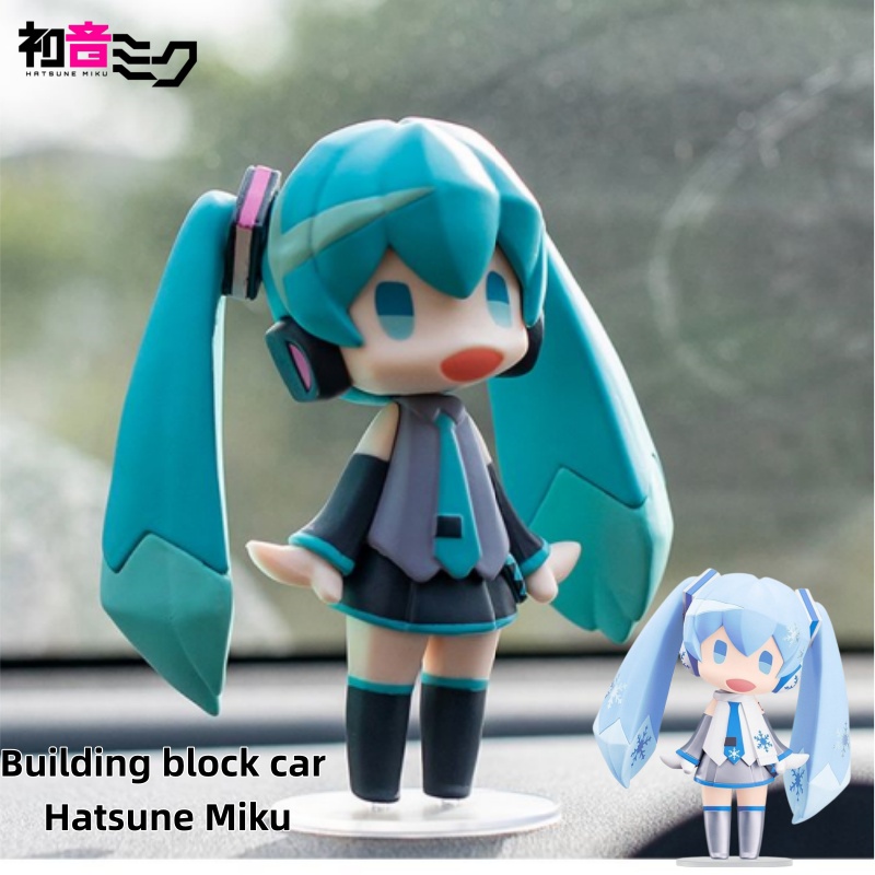 Model Kit Japanese - Figura de Anime Miku e Conjunto