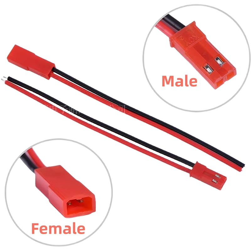 Model Kit Airplane - 20 pçs 10 pares jst 2p