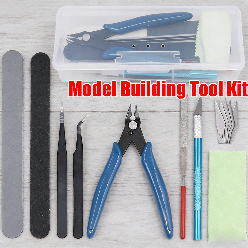 Model Kit Tools - Kit completo de ferramentas modelo gunpla,