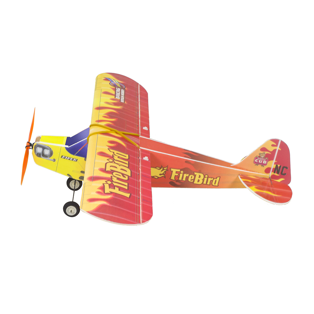 Kit de Avião RC J3 Fire Bird 6 - Model Kit Airplane avaliação e preço
