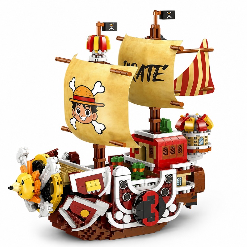 Conjunto de Montagem de Navio  - Model Kit One Piece Ship avaliação e preço