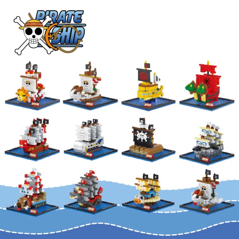 DR.STAR DIY 649-660 Brinquedos - Model Kit One Piece Ship avaliação e preço