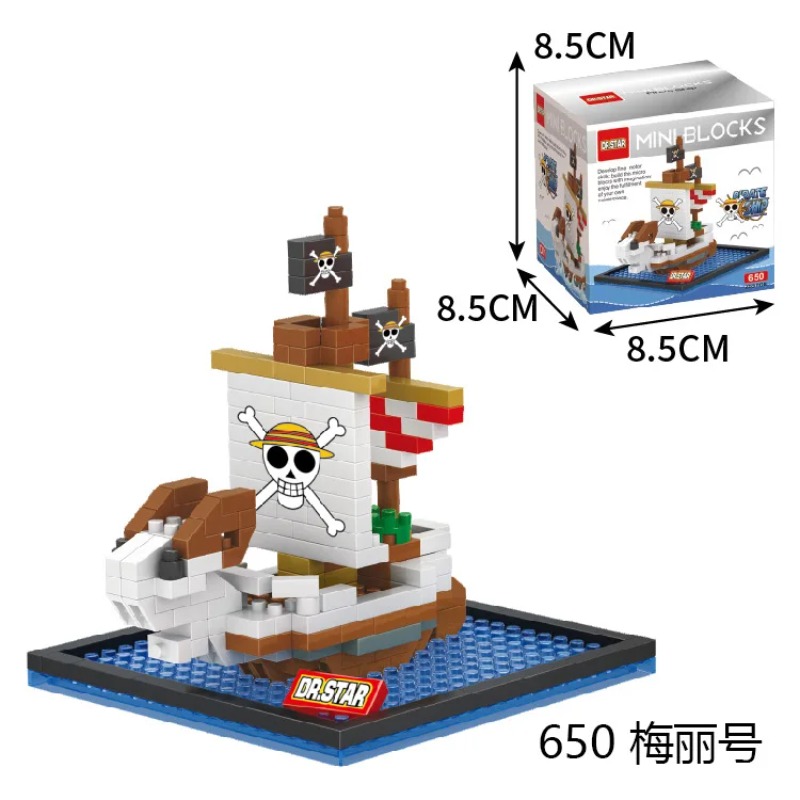DR.STAR DIY 649-660 Brinquedos - Model Kit One Piece Ship avaliação e preço