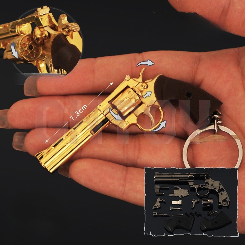 7.3cm/2.87in mini liga pequena - Model Kit Revolver avaliação e preço