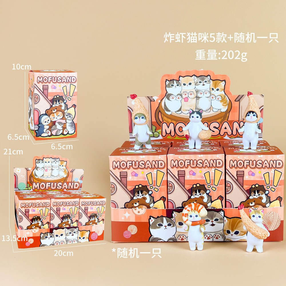 Série Mofusand 6 Peças: Boneco - Model Kit Japanese avaliação e preço