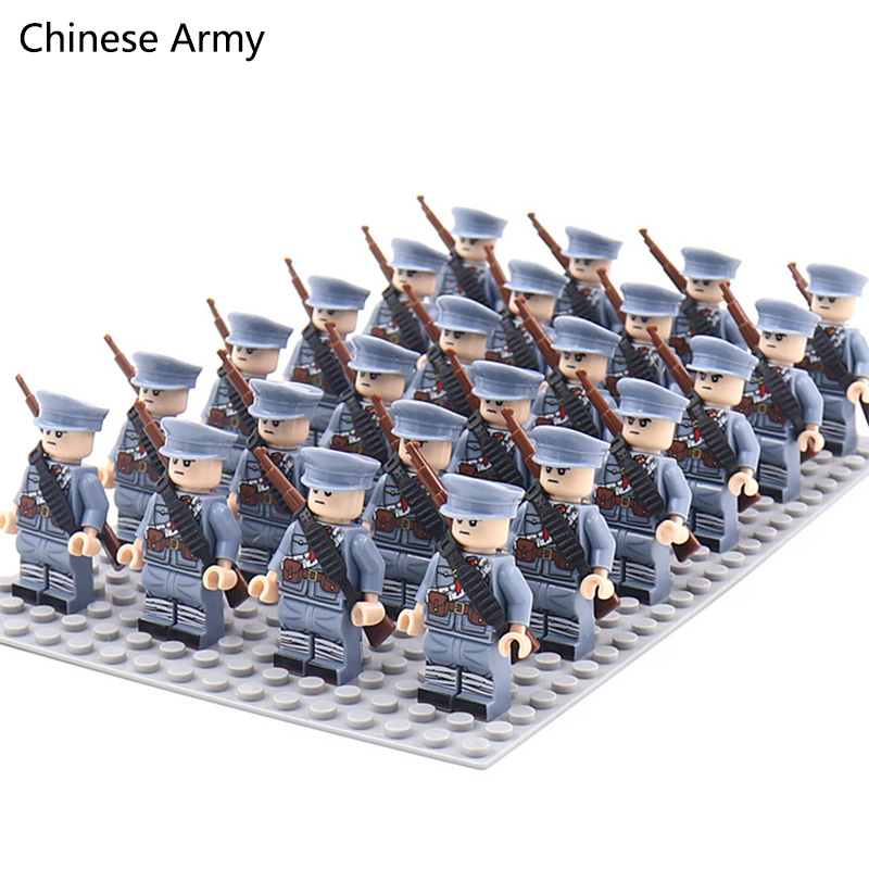 WW2 24 pçs/lote Soldados Milit - Model Kit Ww2 avaliação e preço