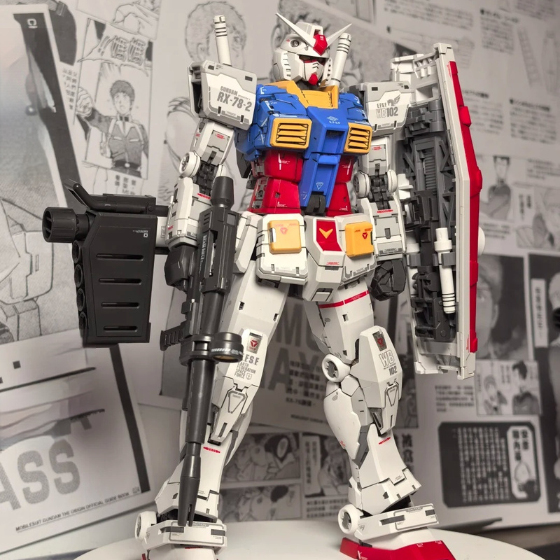 【EM ESTOQUE】Kit de Montagem FA - Model Kit Gundam Mg avaliação e preço