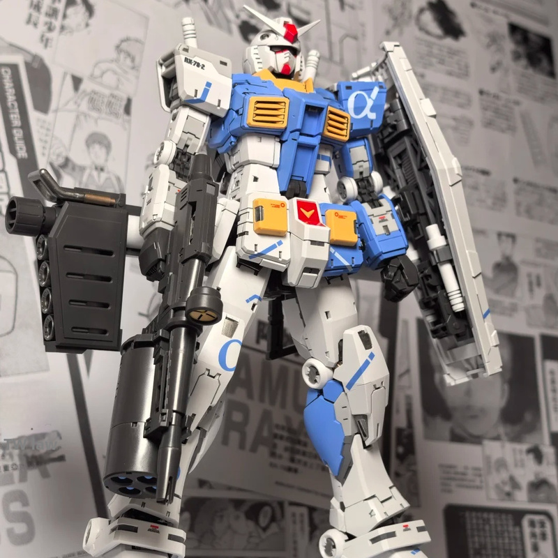 【EM ESTOQUE】Kit de Montagem FA - Model Kit Gundam Mg avaliação e preço