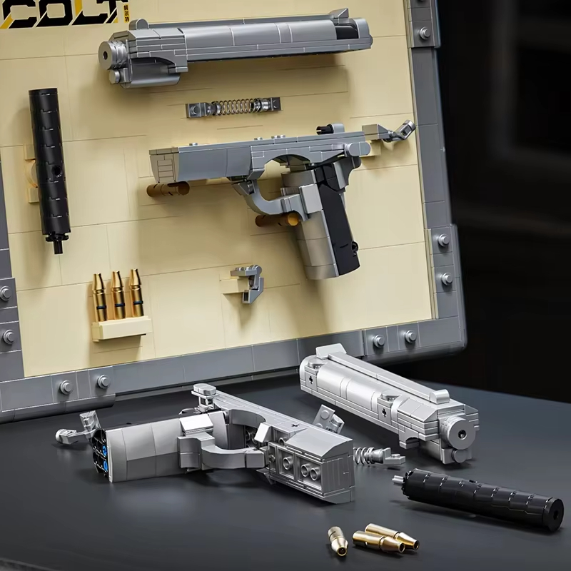 Blocos de Montagem de Revólver - Model Kit Revolver avaliação e preço