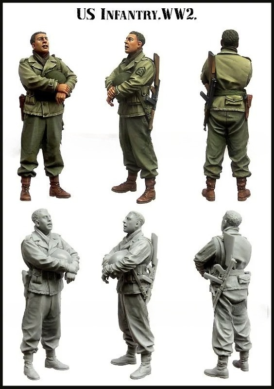 Escala 1/35, infantaria do exé - Model Kit Ww2 avaliação e preço