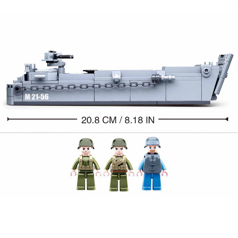 Sluban ww2 eua militar higgins - Model Kit Ww2 avaliação e preço