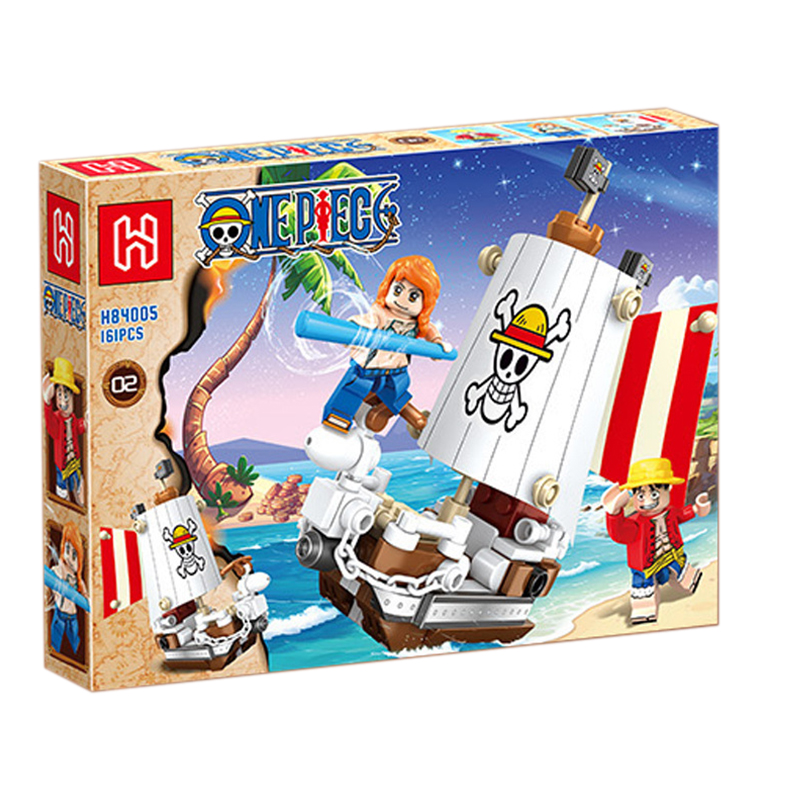 Blocos de Montar One Piece Tho - Model Kit One Piece Going Merry avaliação e preço