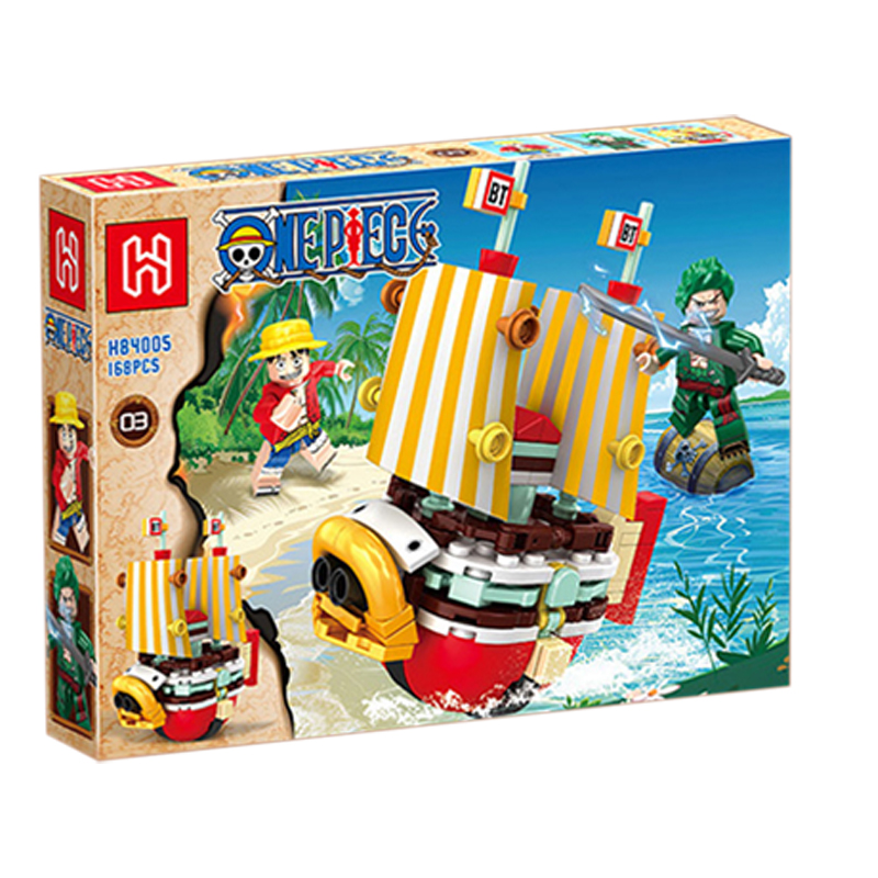 Blocos de Montar One Piece Tho - Model Kit One Piece Going Merry avaliação e preço
