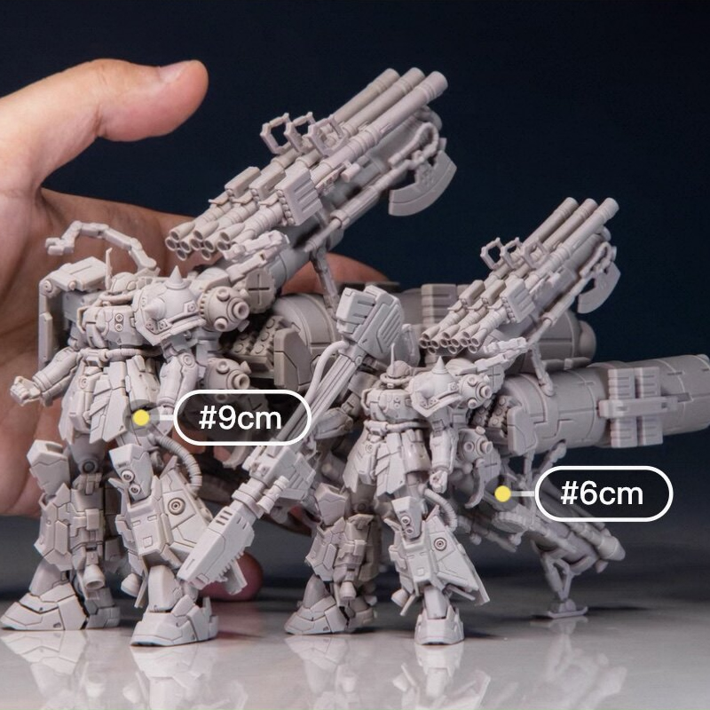 90MM Artefato Gaoda MS-06R REU - Model Kit Kshatriya avaliação e preço