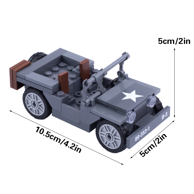 MOC WW2 Militar Figuras dos EU - Model Kit Ww2 avaliação e preço