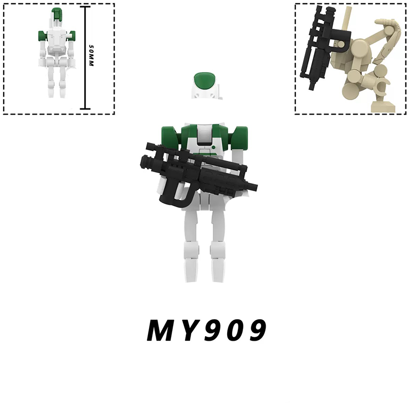 MY901-MY910 Blocos de Montar M - Model Kit Action Figure avaliação e preço