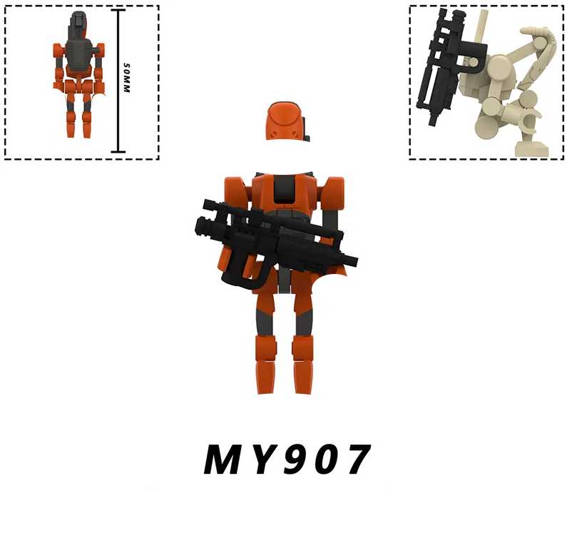 MY901-MY910 Blocos de Montar M - Model Kit Action Figure avaliação e preço