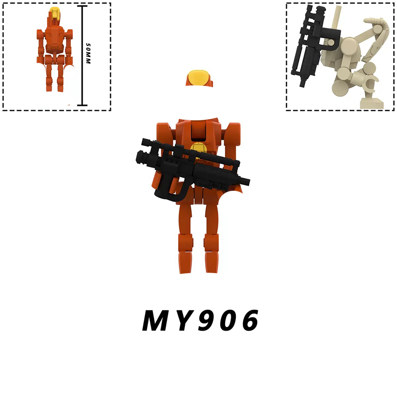 MY901-MY910 Blocos de Montar M - Model Kit Action Figure avaliação e preço