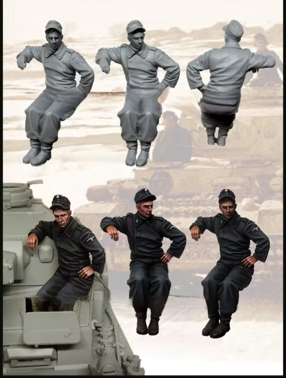 Kit modelo 1:35 kit modelo kit - Model Kit Ww2 avaliação e preço