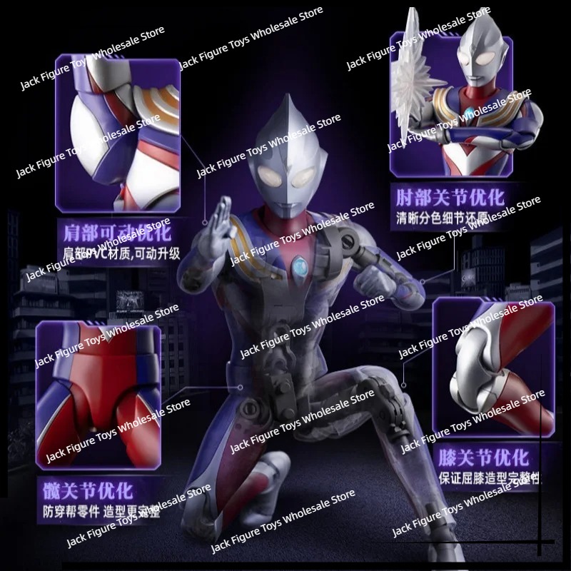 Novo Blokees Ultraman Tiga Edi - Model Kit Action Figure avaliação e preço