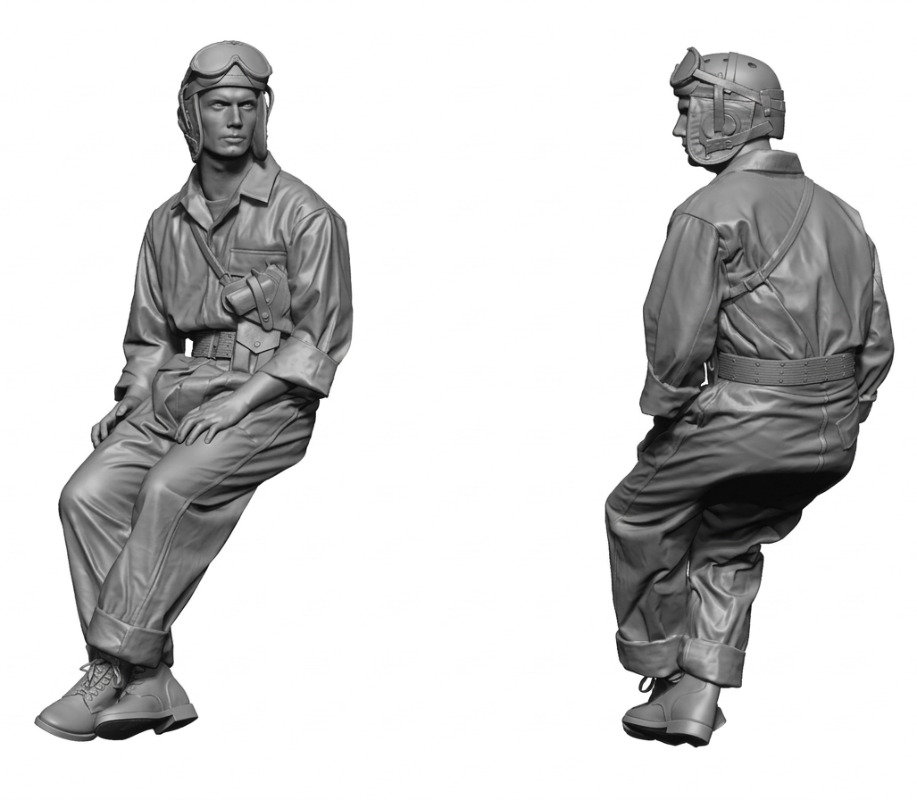 Figura de Resina Fundida em Es - Model Kit Ww2 avaliação e preço