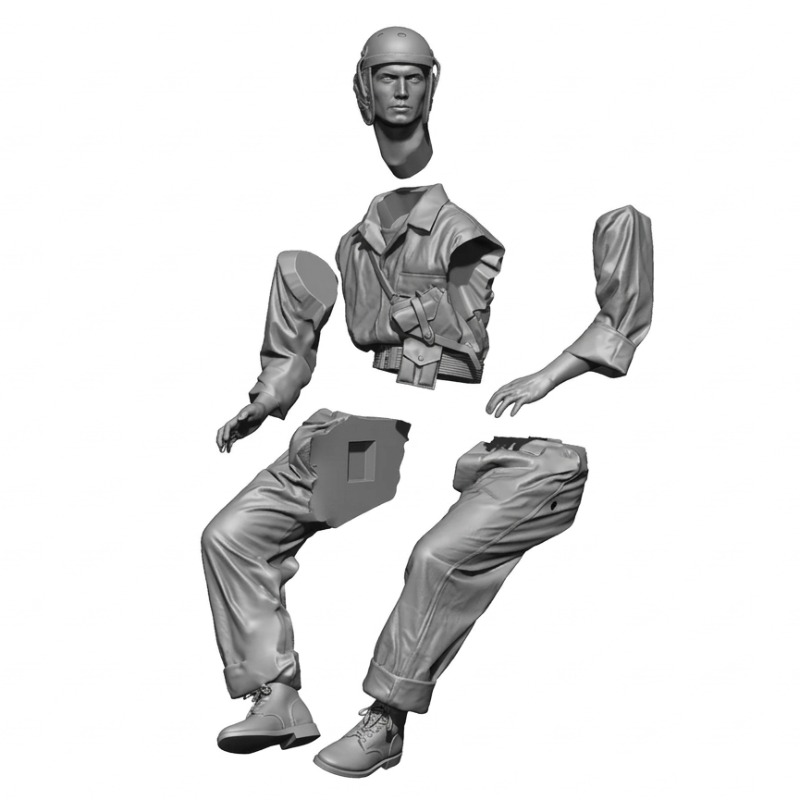Figura de Resina Fundida em Es - Model Kit Ww2 avaliação e preço