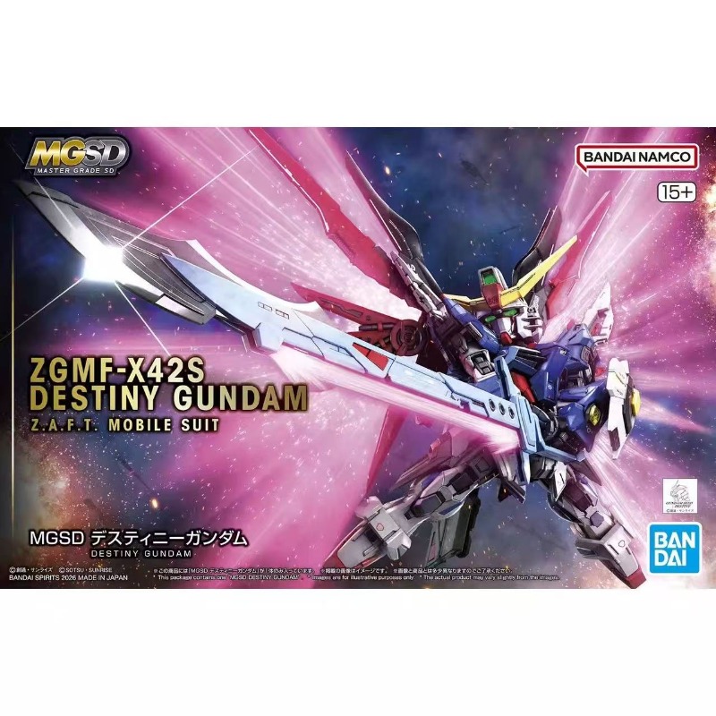 Bandai Original MGSD ZGMF-X10A - Model Kit Gundam Mg avaliação e preço