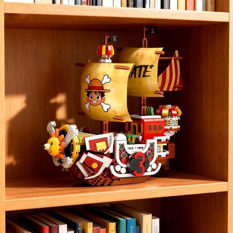 Kit de Blocos de Montar One Pi - Model Kit One Piece Ship avaliação e preço