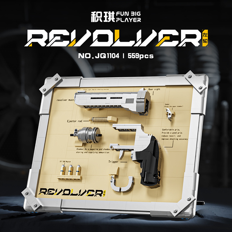 Kit de Modelo de Revólver com  - Model Kit Revolver avaliação e preço