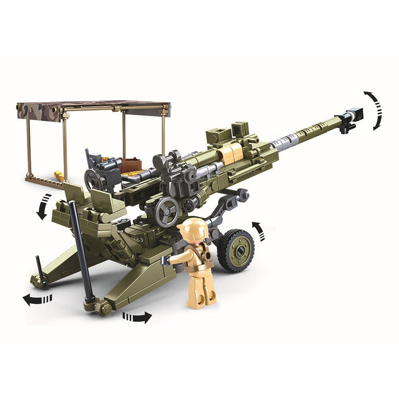 Kit de Blocos de Montar de Arm - Model Kit Ww2 avaliação e preço